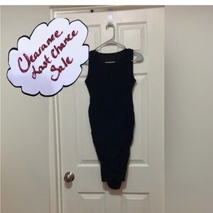 Elegant Black Sleeveless Dress No Tags **See Description**